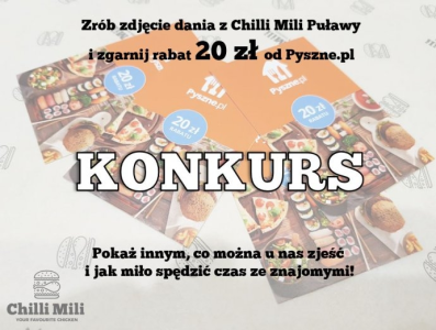 Puławy: Konkurs od Chilli Mili