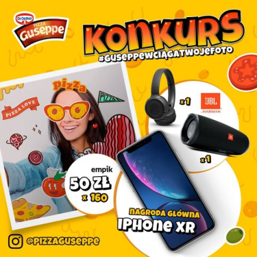 Konkurs "Guseppe wciąga Twoje foto" etapy