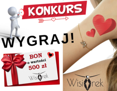 Konkurs walentynkowy od Wisiorek