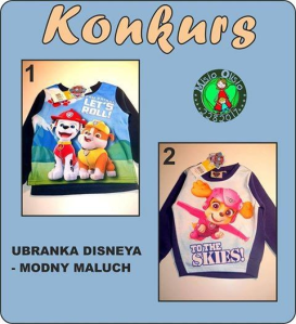 Konkurs "Bluza dla dziecka Psi Patrol"