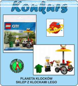 Konkurs "Klocki LEGO - wózek z Hot dogami"