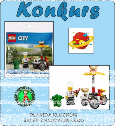Konkurs "Klocki LEGO - wózek z Hot dogami"