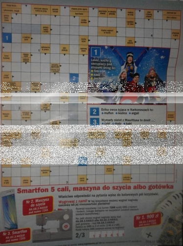 Konkurs "Krzyżówka - Życie na gorąco" 3/2019