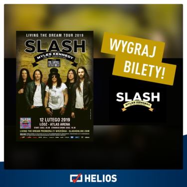Łódź: Wygraj bilety na koncert Slash