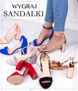 Wygraj sandałki