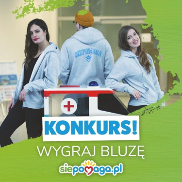 Wygraj limitowaną bluzę Siepomaga