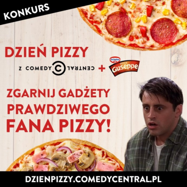 Konkurs "Dzień Pizzy z Comedy Central"