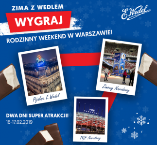 Konkurs fotograficzny "Zimowy weekend z Wedlem"