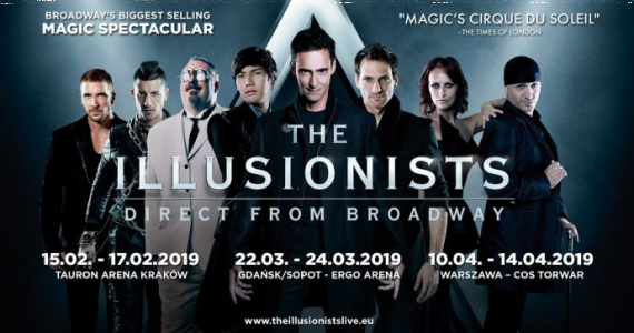 Kraków: Wygraj bilety na niesamowity spektakl „Iluzjoniści: Prosto z Broadwayu” w Krakowie