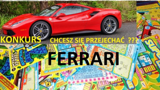 Wygraj w konkursie Ferrari przejażdżkę