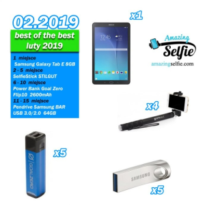 Konkurs "AmazingSelfie - luty 2019"