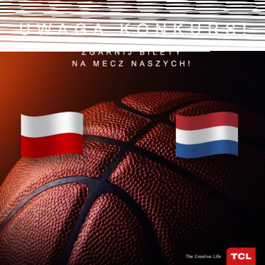 Konkurs "Wymyśl okrzyk zagrzewający naszych do walki w ERGO ARENA Gdańsk" do godz 12:00