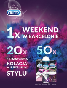 Konkurs "Walentynkowy Durex" Carrefour