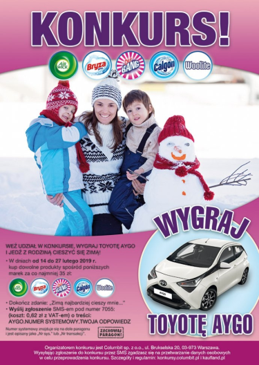 Konkurs "Jedź z rodziną cieszyć się zimą" Kaufland