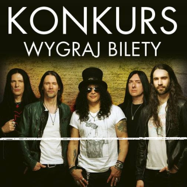 Łódź: Konkurs "Living the dream tour 2019. SLASH" do godz. 11:00