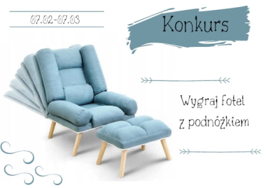 Wygraj fotel z podnóżkiem