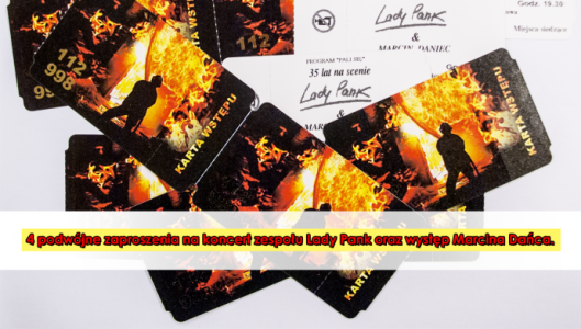 Warszawa: Wygraj zaproszenie na koncert zespołu Lady Pank i występ Marcina Dańca