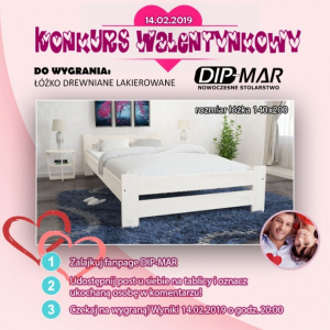 Wygraj łóżko od Dimarsklep