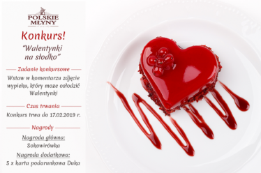 Konkurs "Walentynki na słodko"