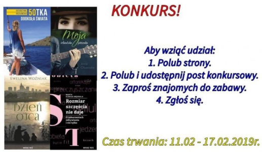 Wygraj pakiet 4 książek