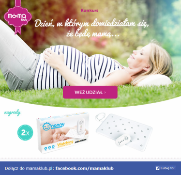 Konkurs "Dzień, w którym dowiedziałam się, że będę mamą..."