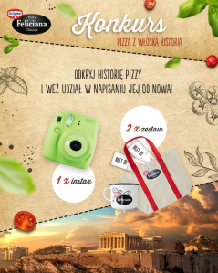 Konkurs "Feliciana - pizza z włoską historią"