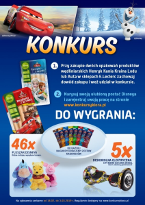 Konkurs artystyczny z dziedziny kultury "Ulubiona postać z filmów Disneya" Leclerc