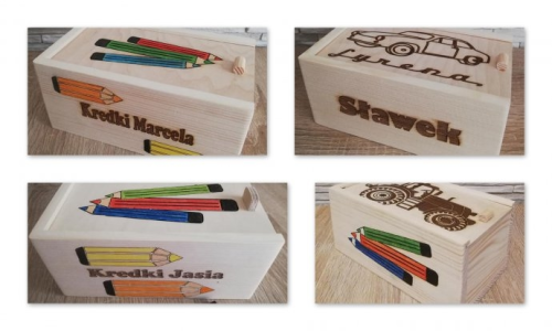 Wygraj ORYGINALNE PUDEŁKO NA KREDKI DLA TWOJEGO DZIECKA