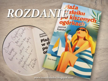 Wygraj książkę "Plaża w słoiku po kiszonych ogórkach"