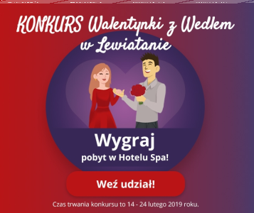 Żory: Konkurs "Walentynki z Wedel w Lewiatan"