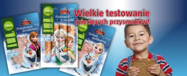 Konkurs "Wielkie testowanie dziecięcych przysmaków od Henryka Kani z logo Disney’a"
