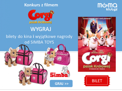 Konkurs "Corgi - psiak królowej"