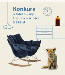 Konkurs o bujane krzesło