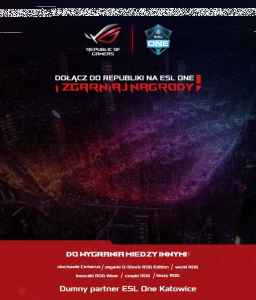 Konkurs fotograficzny "Join The Republic na ESL ONE 2019"