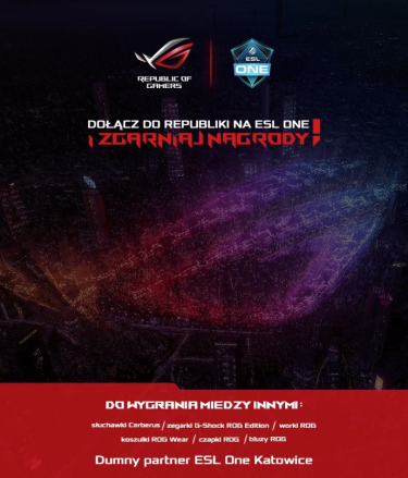 Konkurs fotograficzny "Join The Republic na ESL ONE 2019"