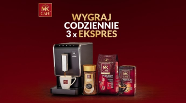 Loteria "Wygraj codziennie ekspres od MK Cafe!"