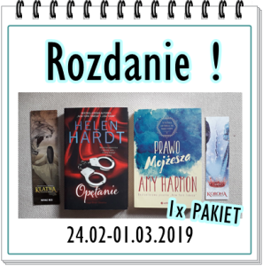 Konkurs ksiązkowy od Książki Moni