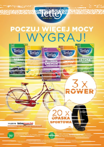 Konkurs Tetley "Poczuj więcej mocy i wygraj!" Intermarche