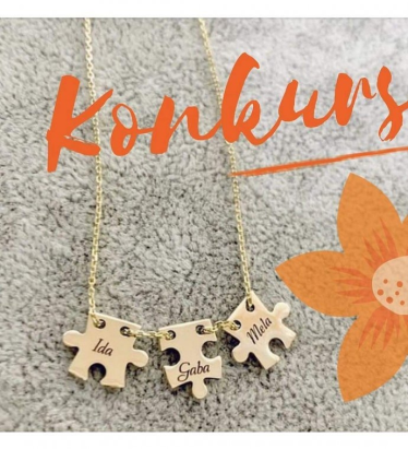 Wygraj złoty naszyjnik z grawerem!