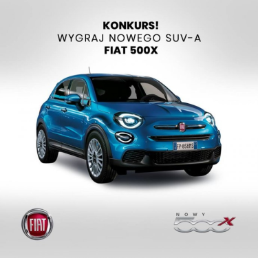 Konkurs "Rodzinny Fiat 500x w Multikinie"