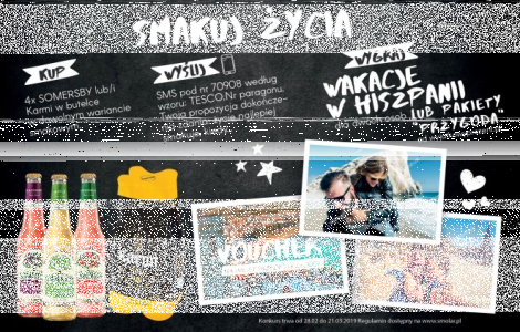 Konkurs "Bo lubię smak życia" Tesco! 18+