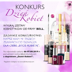 Konkurs "Dzień Kobiet Drogeria Sekret Urody"