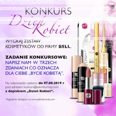 Konkurs "Dzień Kobiet Drogeria Sekret Urody"