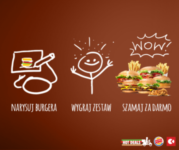 Konkurs plastyczny "Król rysowania burgerów"