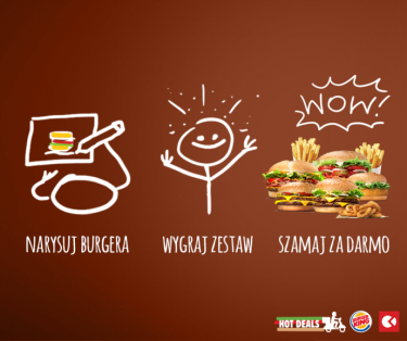 Konkurs plastyczny "Król rysowania burgerów"