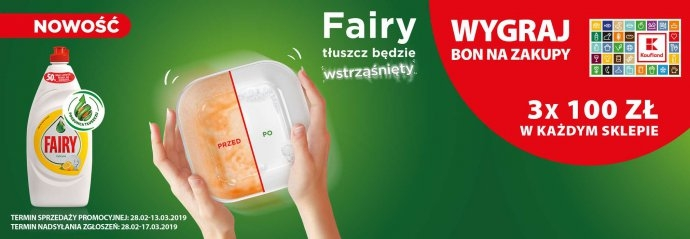 Konkurs "Wspólnie dbamy o czystość w Twojej kuchni" Kaufland
