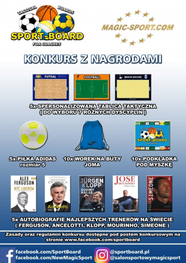 Sportowy konkurs z nagrodami!