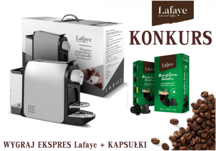 Wygraj ekspres do kawy!