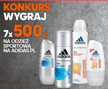Konkurs "Adidas w ruchu" Super-Pharm