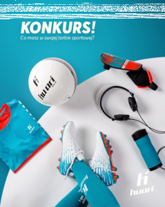 Konkurs fotograficzny "Huari sport - co masz w swojej torbie sportowej?"